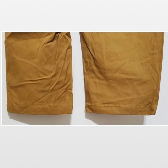 New Earth Tone Mid-rise Tapered Leg Ankle Plus Pants - Picture 12 of 16